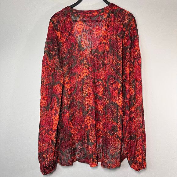 Free People Oversized Out For The Night In Hot Combo, XS, will fit M L XL NWT - Picture 6 of 7